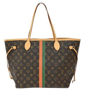 LOUIS VUITTON Neverfull MM Shoulder Tote Bag Monogram My LV Heritage 958-082825